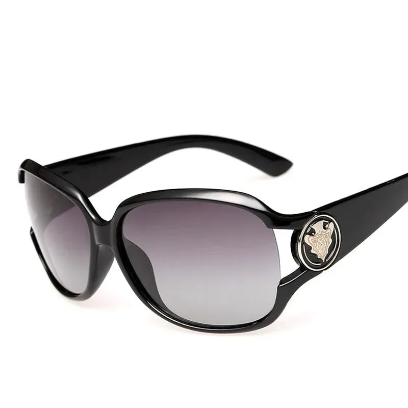 Women's Designer Butterfly Style UV400 Polaroid Lens Gradient Sunglasses
