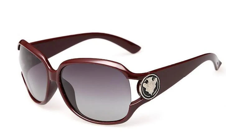 Women's Designer Butterfly Style UV400 Polaroid Lens Gradient Sunglasses