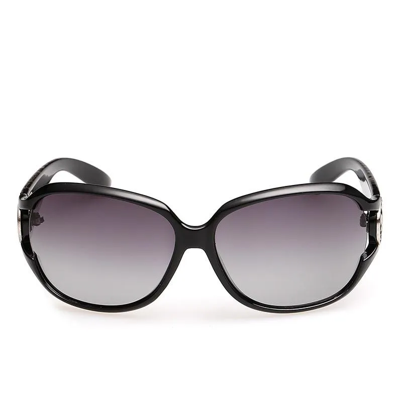 Women's Designer Butterfly Style UV400 Polaroid Lens Gradient Sunglasses