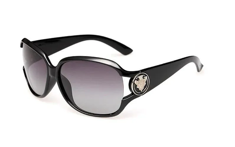 Women's Designer Butterfly Style UV400 Polaroid Lens Gradient Sunglasses