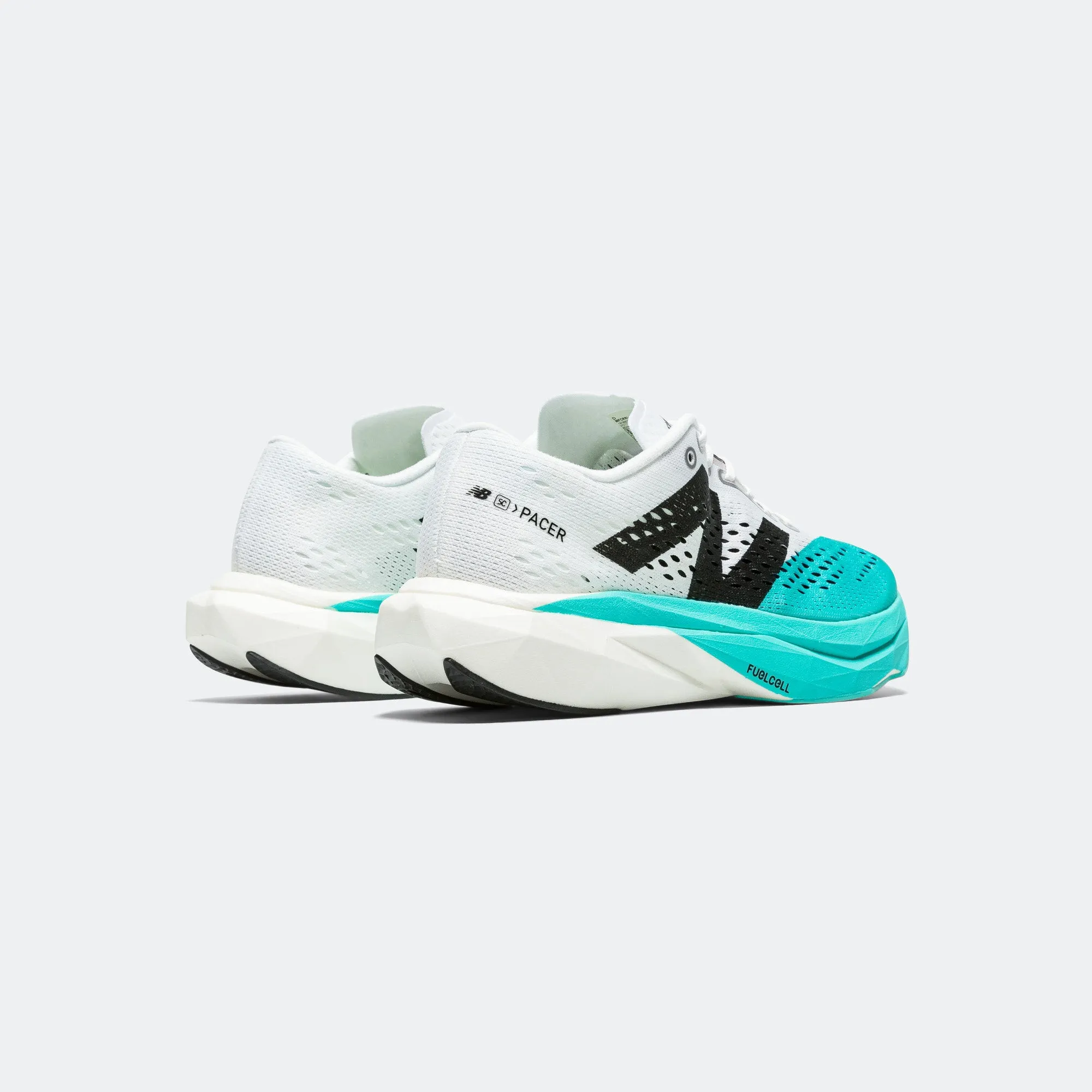 Womens FuelCell SuperComp Pacer v2 - White/Cyber Jade