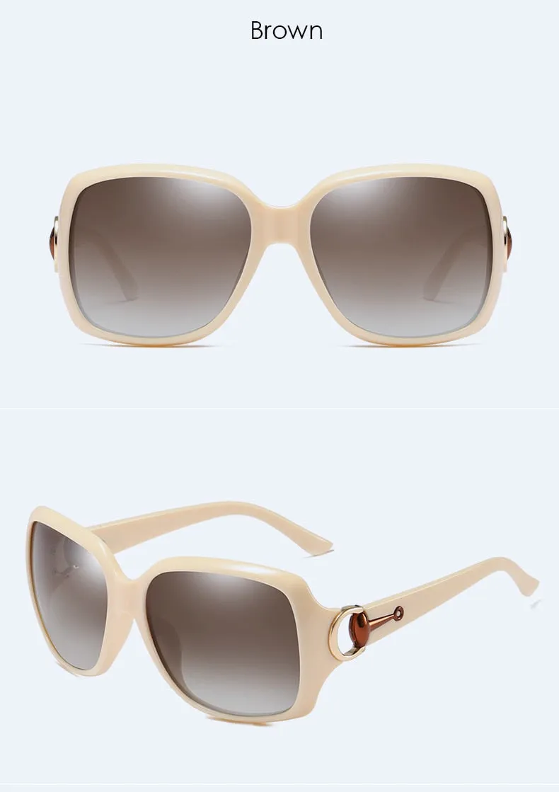 Women's Luxury Butterfly Fashion Polarized Driving Eyewear Sunglasses