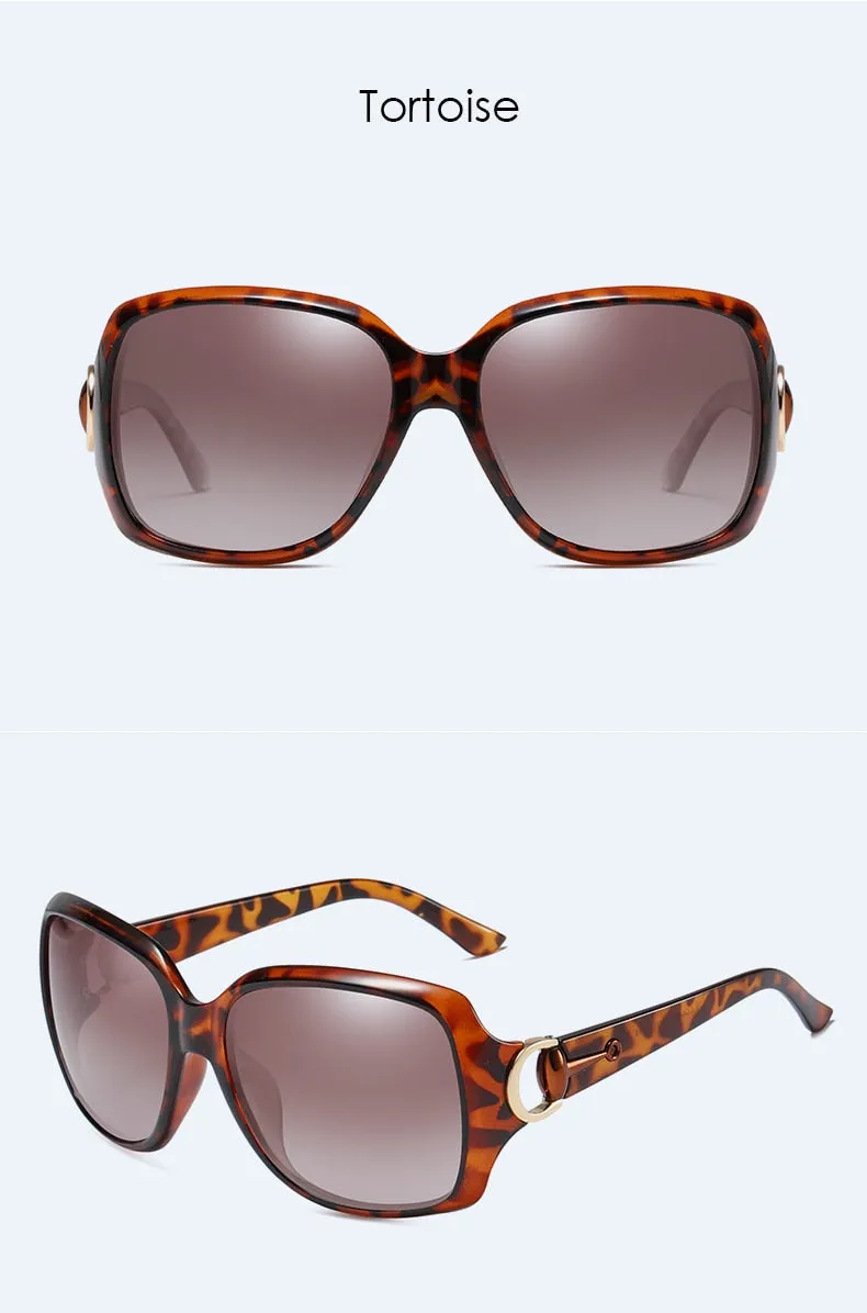 Women's Luxury Butterfly Fashion Polarized Driving Eyewear Sunglasses