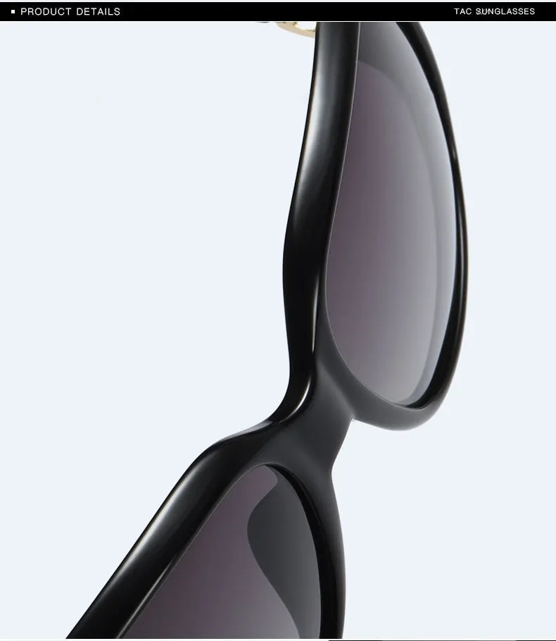 Women's Luxury Butterfly Fashion Polarized Driving Eyewear Sunglasses