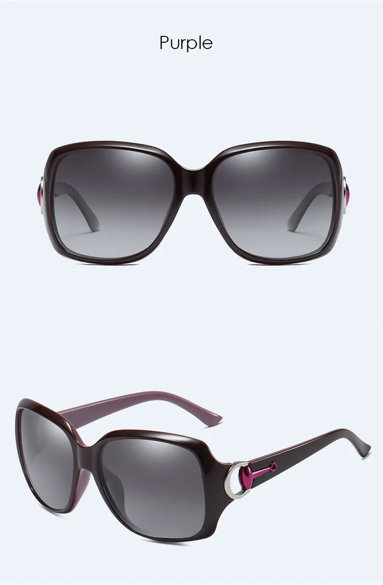 Women's Luxury Butterfly Fashion Polarized Driving Eyewear Sunglasses