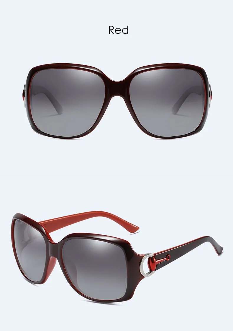 Women's Luxury Butterfly Fashion Polarized Driving Eyewear Sunglasses