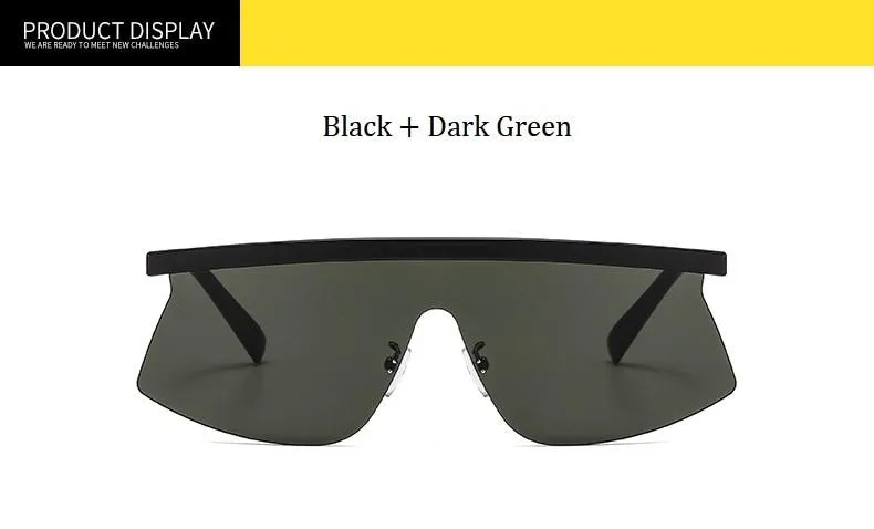 Women's Luxury Vintage Half Frame Purple Rimless Square Sunglasses