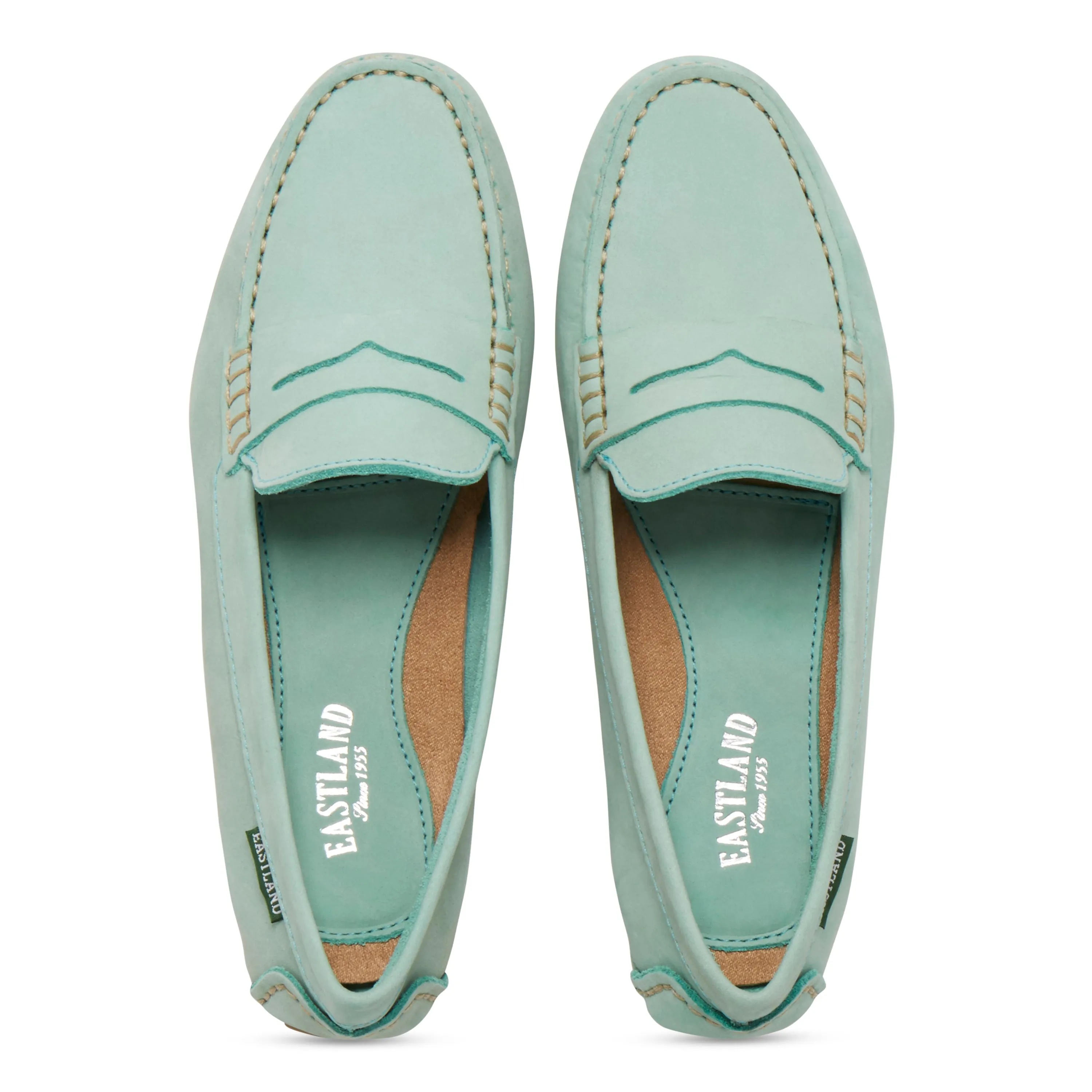 Women's Patricia Penny Loafer Driving Moc Honeydew Nubuc
