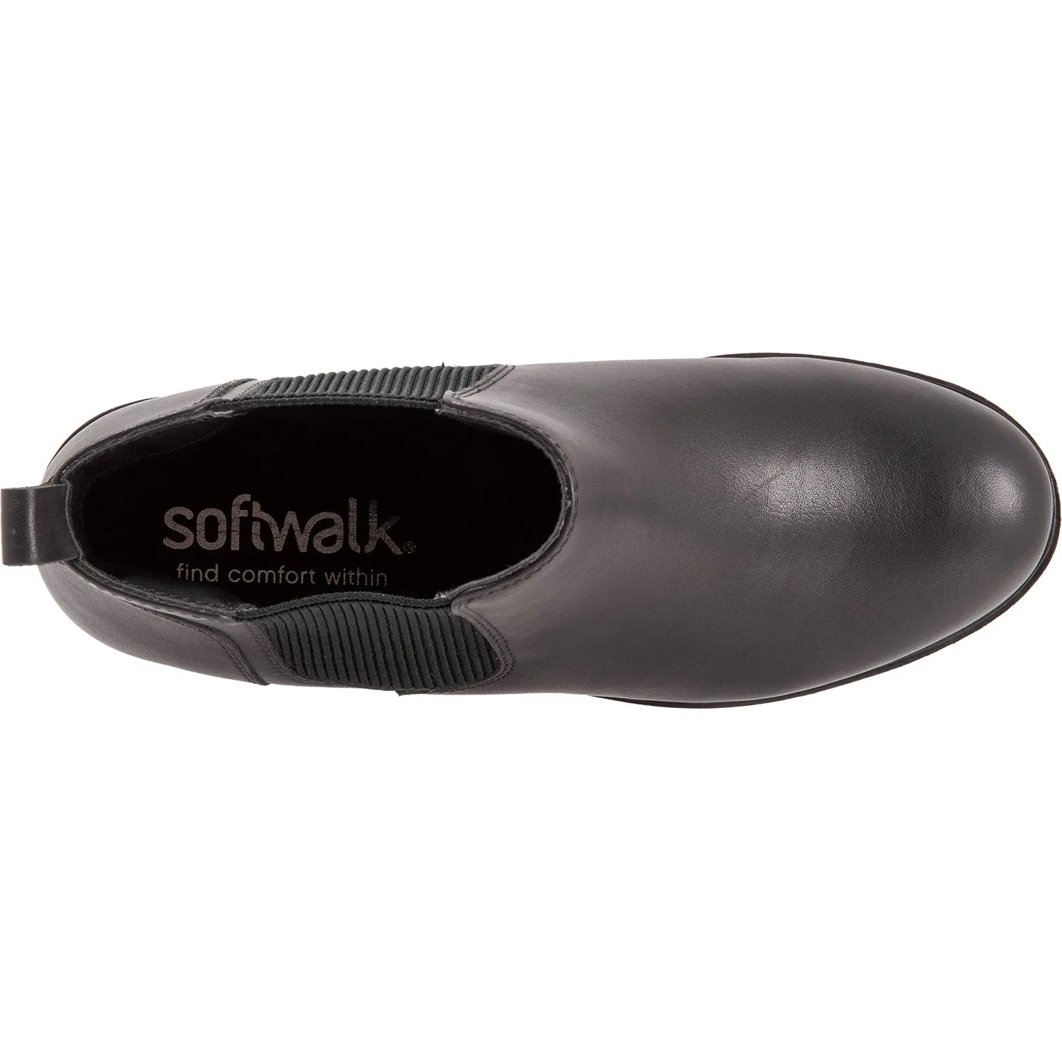 Women's SoftWalk Wildwood Black Leather