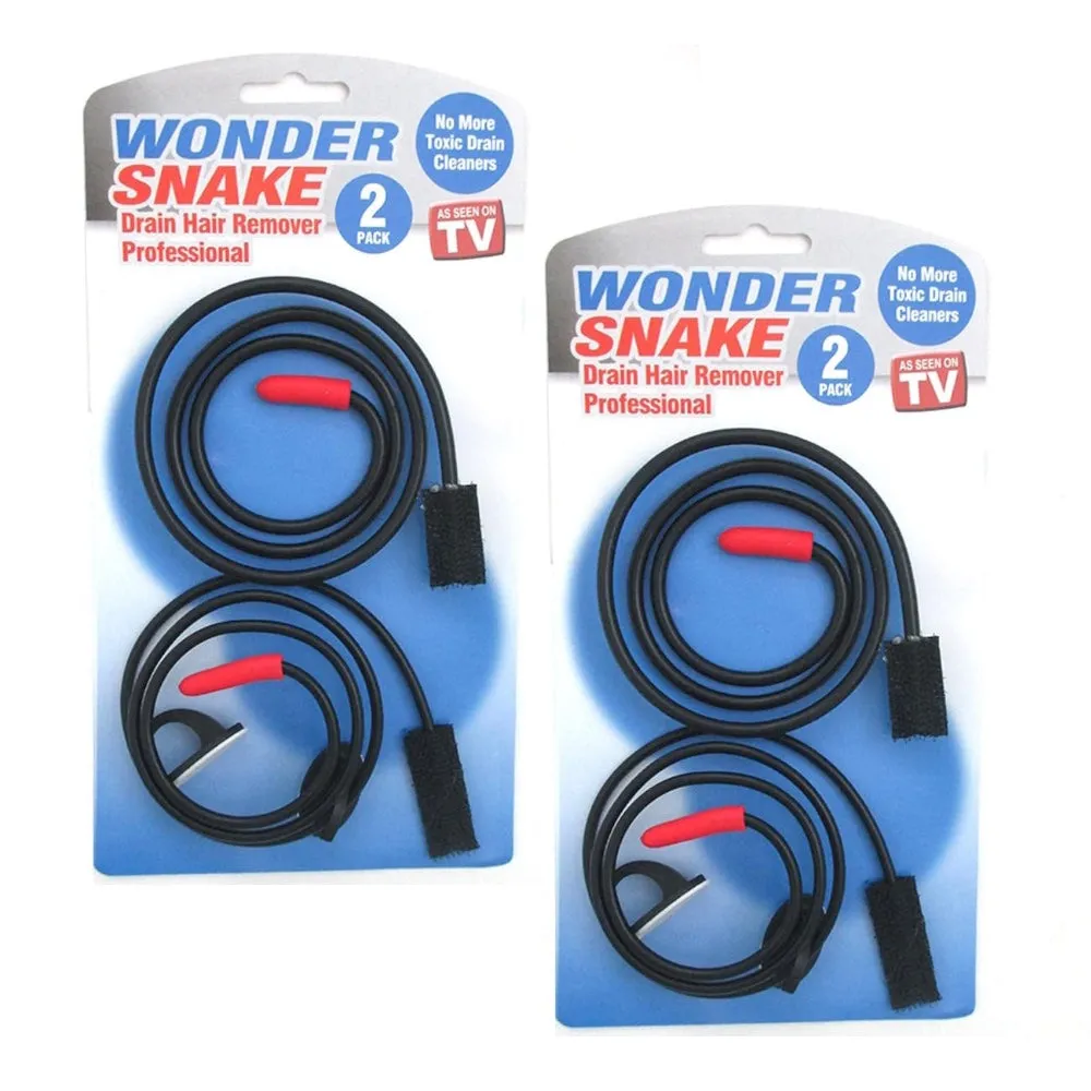 Wonder Snake - Drain Hair Removal Tool (2 Pack)