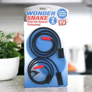 Wonder Snake - Drain Hair Removal Tool (2 Pack)
