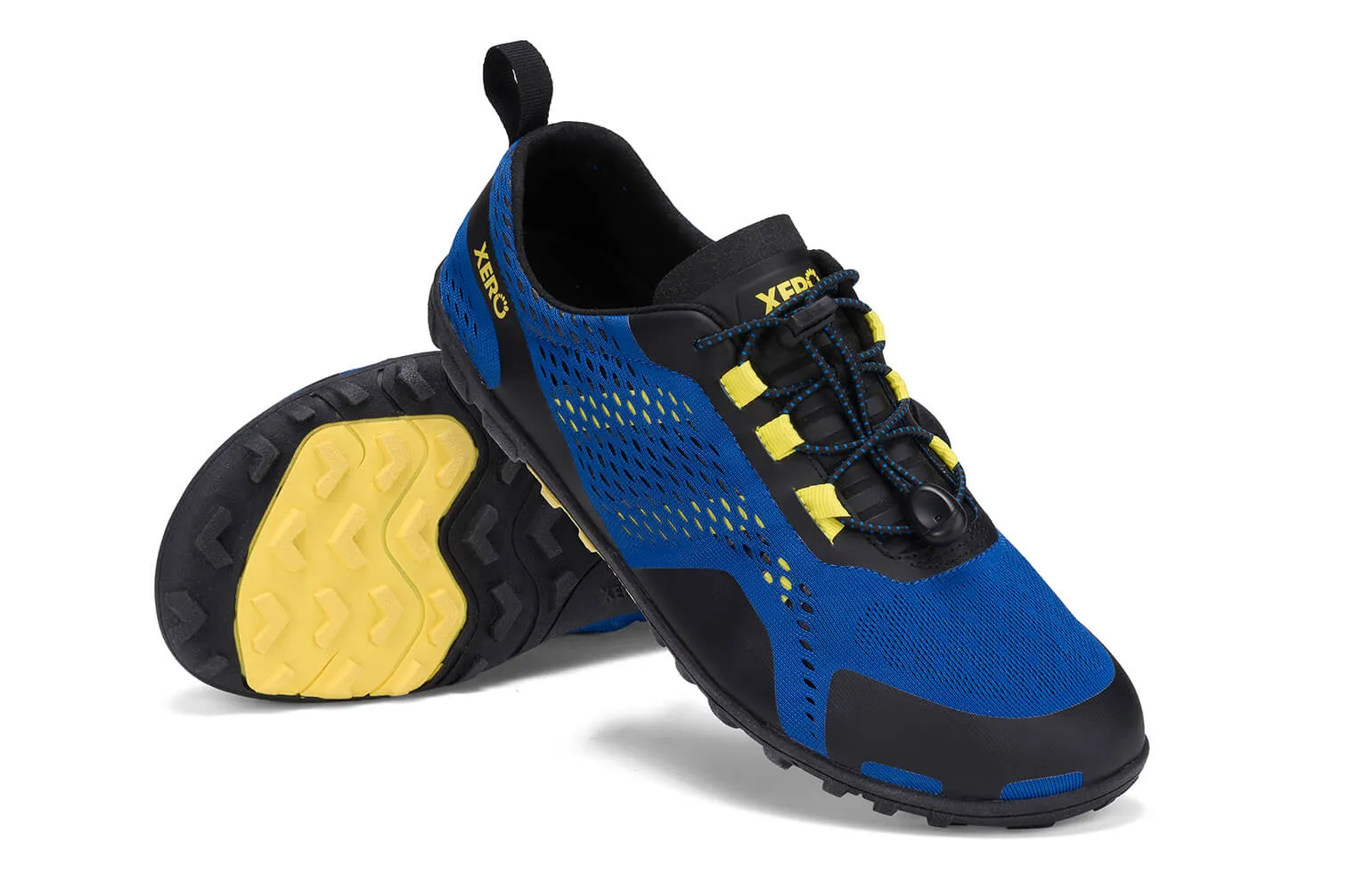 Xero Shoes - Aqua X Sport - Blue / Yellow - Deportivas minimalistas hombre