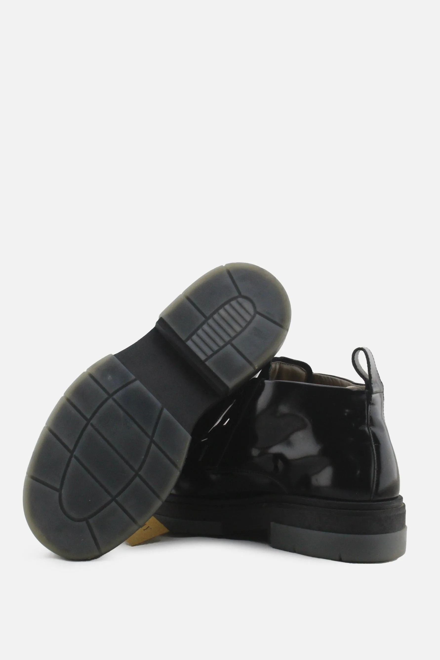 Zara Origins Laces Desert Ankle Boots | 100% Synthetic Leather