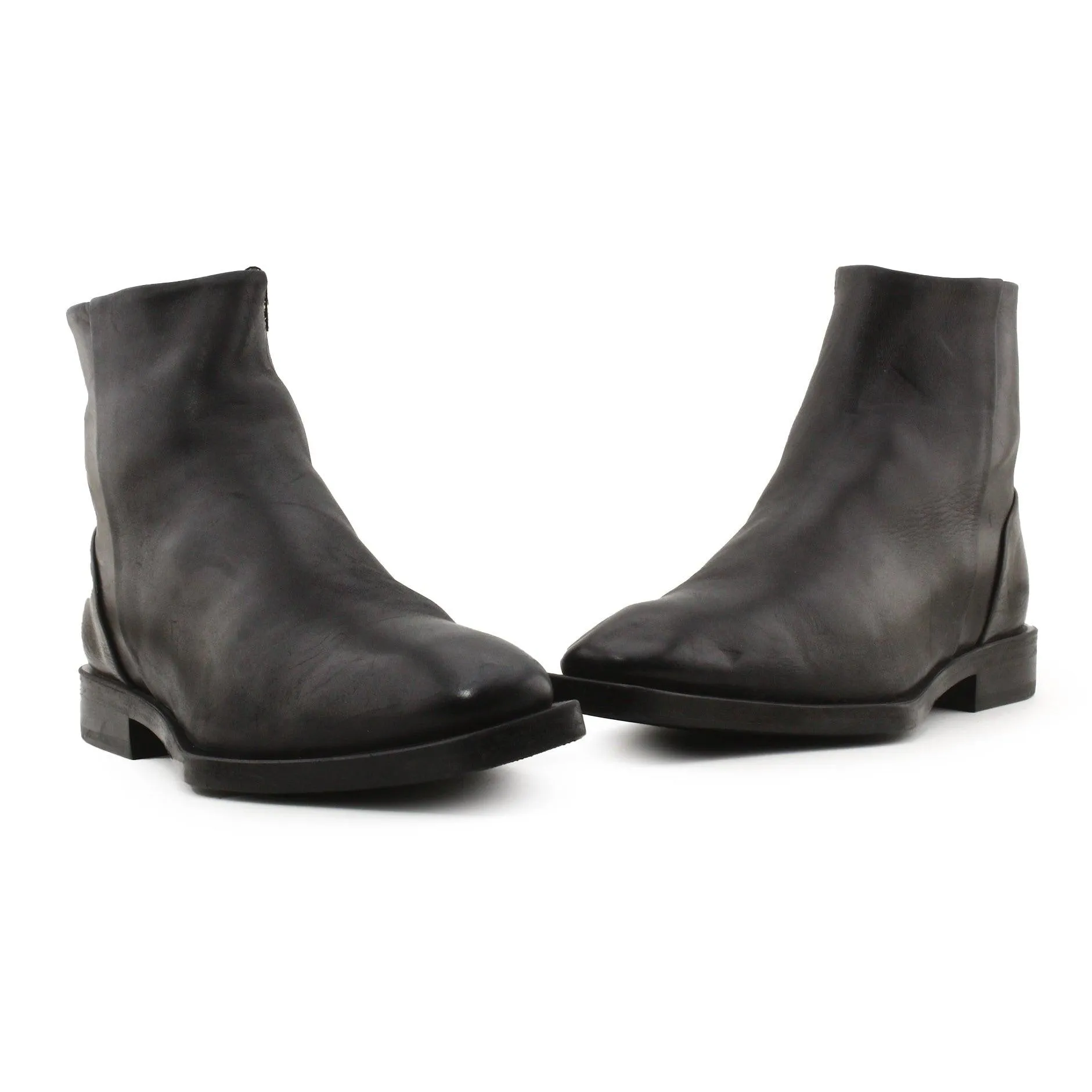 Zara Zipper Chelsea Ankle Boots | 100% Auhentic Leather
